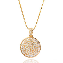 Xuping Luxury Jewelry Pendant Inlaid with Synthetic CZ